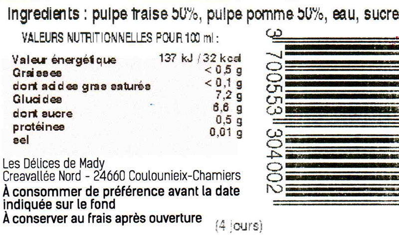 Sirop de Fraise – Image 2