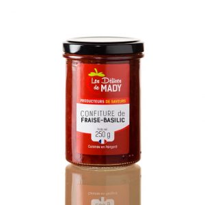 Confiture de Fraise-Basilic