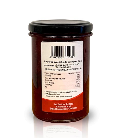 Confiture de Fraise-Basilic – Image 2