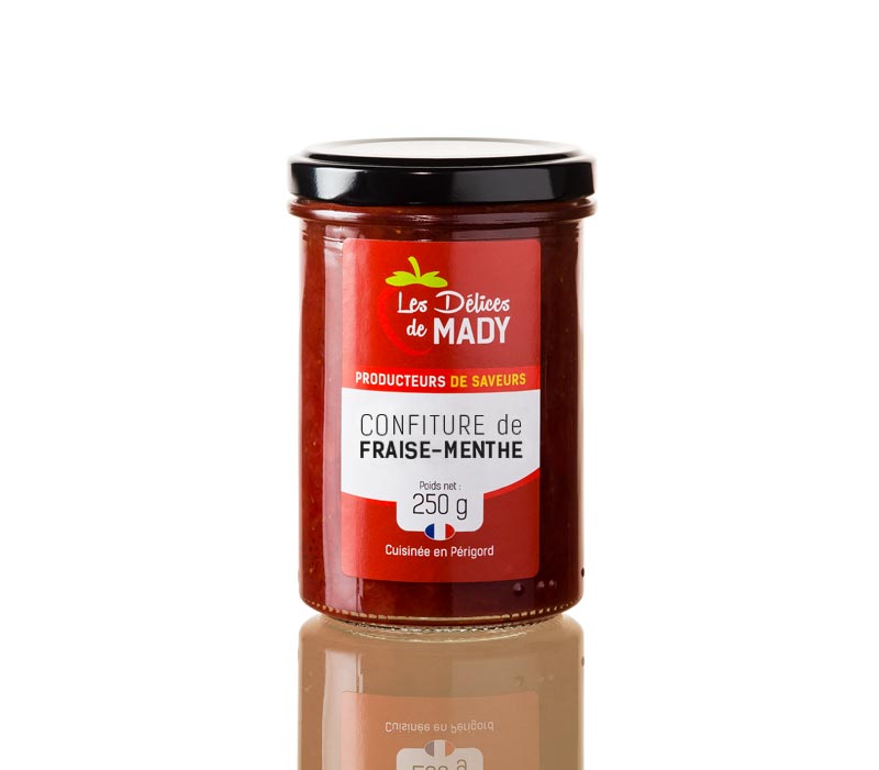 Confiture de Fraise-Menthe